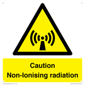 Caution Non-Ionising radiation
